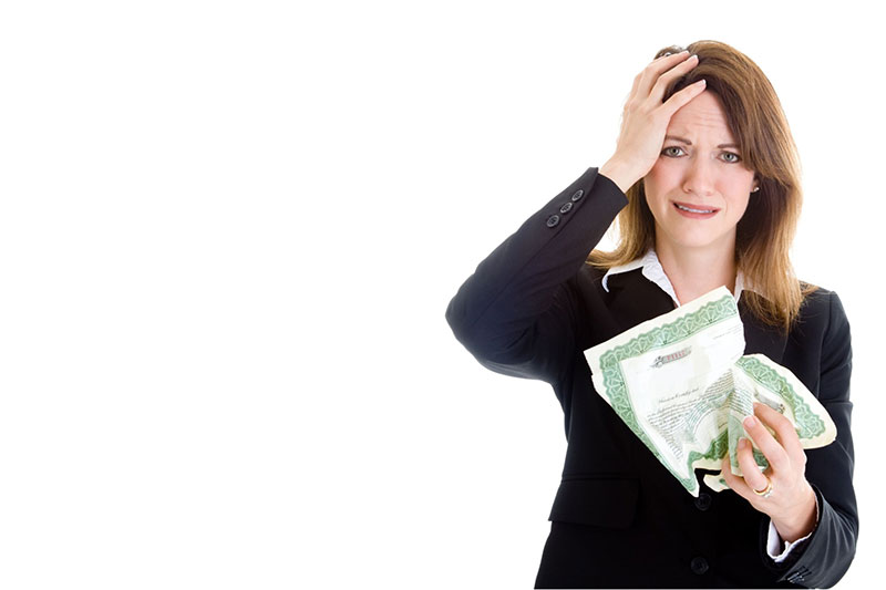 Stock broker lady