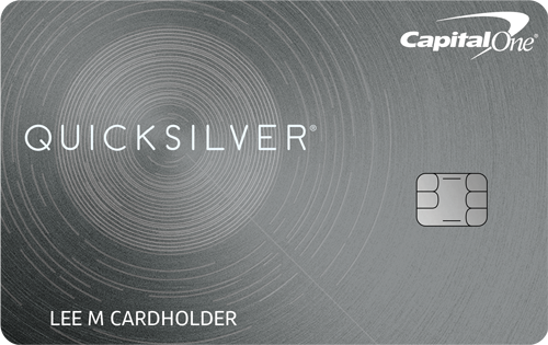 Capital One<sup>&reg;</sup> Quicksilver<sup>&reg;</sup> Cash Rewards Credit Card