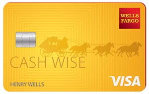 wells fargo cash wise visa card