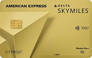 Delta SkyMiles<sup><sup>®</sup></sup> Gold American Express Card