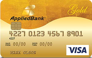 applied bank  secured visa  gold preferred  credit card