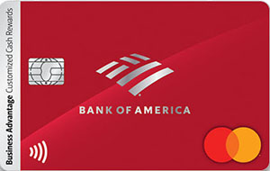 bank of america business advantage customized cash rewards mastercard credit card