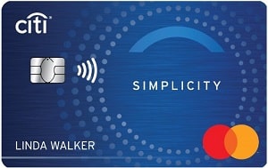 Citi Simplicity<sup>®</sup> Card