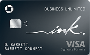 Ink Business Unlimited<sup><sup>®</sup></sup> Credit Card