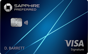 Chase Sapphire Preferred<sup><sup>®</sup></sup> Card