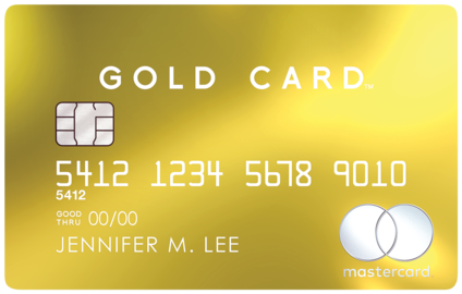 Mastercard<sup><sup>®</sup></sup> Gold Card™