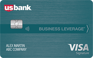 u.s. bank business leverage visa signature card 
