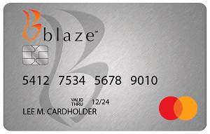 blaze mastercard credit card