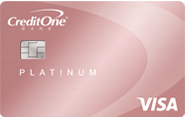 Credit One Bank<sup>®</sup> Platinum Rewards Visa<sup>®</sup> With No Annual Fee