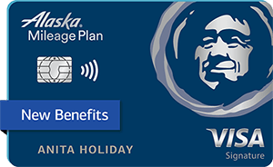 Alaska Airlines Visa<sup><sup>®</sup></sup> credit card